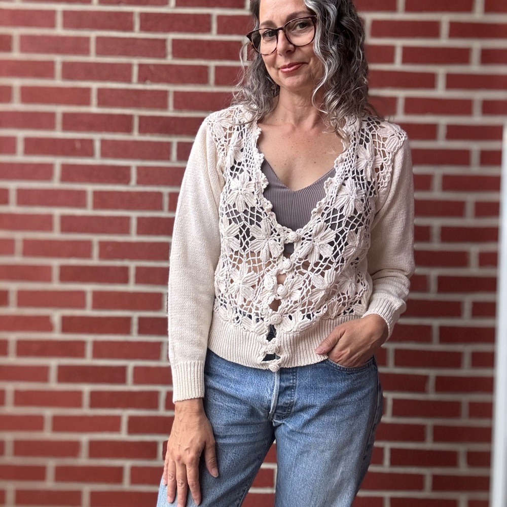 Cottagecore Cardigan - Picture 3 of 3